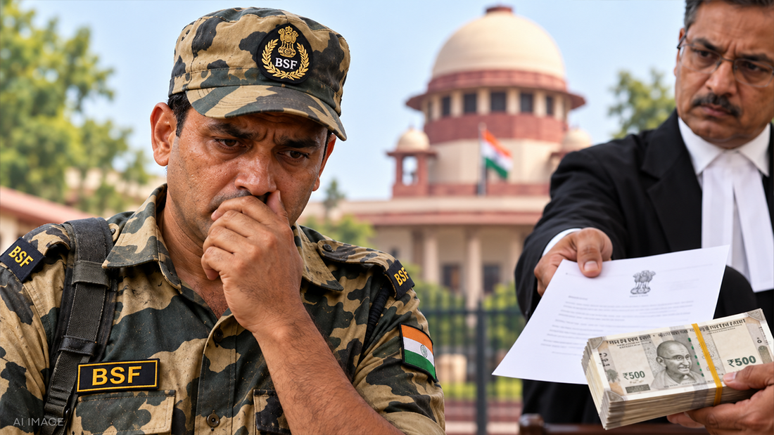 BSF Jawan Falsely Claimed 6 Family Members Killed, Ordered to Return ₹6 Lakh
