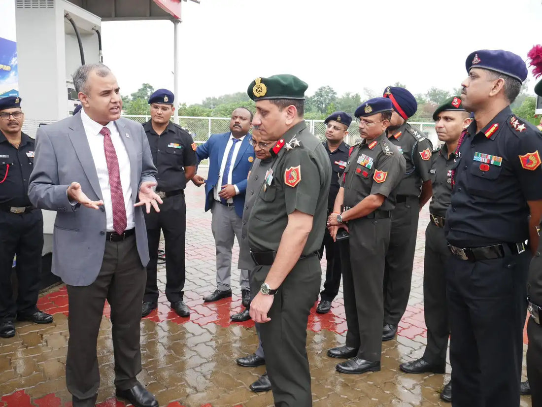 Brigadier Amit Bedi Inaugurates Automated Kerb Side Pump at Danapur Supply Depot, Bihar