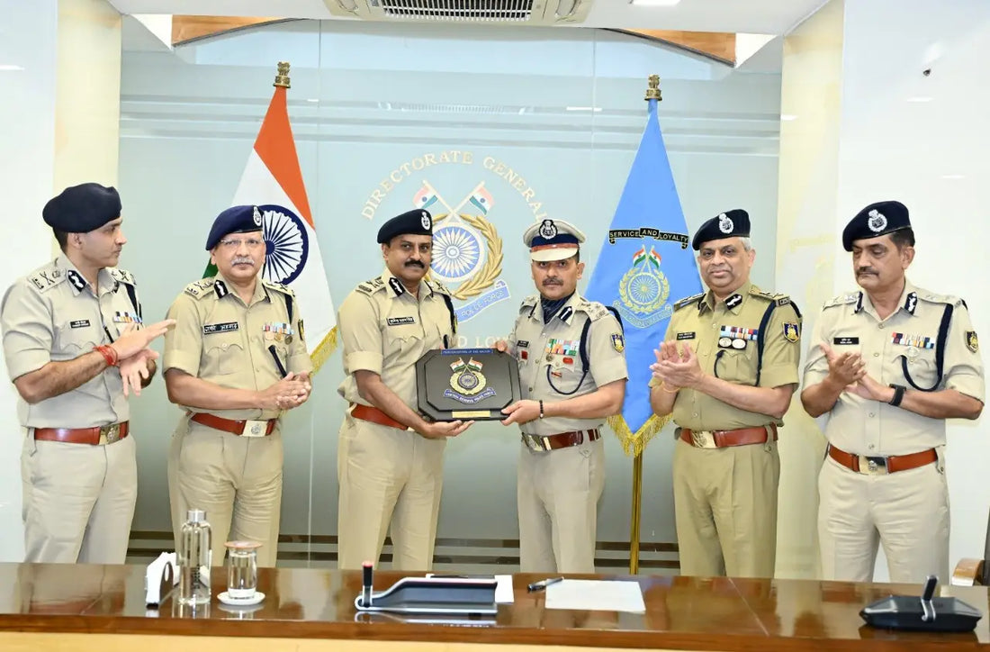 CRPF Gives Farewell to Brigadier Rohit Nautiyal at New Delhi Headquarters