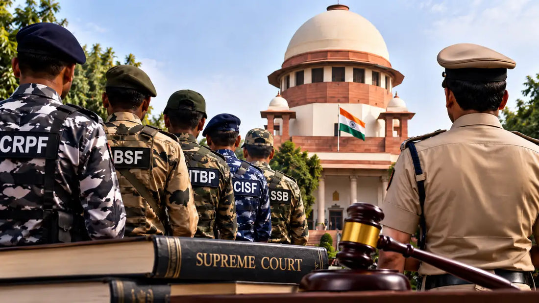 800 CAPF Officers Move Supreme Court Against 2026 Act, Centre Defends IPS Deputation in Senior Posts