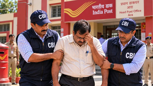 CBI Arrests Ara Postal Assistant in ₹10,000 Bribery Trap, Inspector Gaurav Kumar Absconding