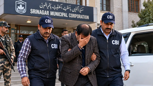 CBI Arrests Srinagar Municipal Ward Officer Sheikh Jameel Mohammad for Allegedly Taking ₹10,000 Bribe