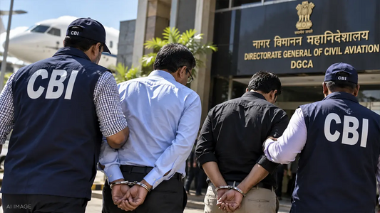 CBI Arrests Chennai DGCA Deputy Director, Air-Training Firm Director in ₹2.5 Lakh Bribery Case