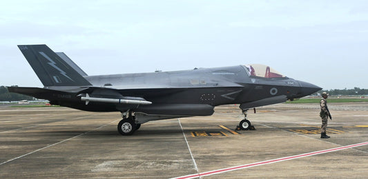 CISF Protects British F-35B Fighter Jet After Emergency Landing in Kerala