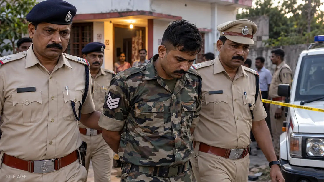 CRPF Havildar Sombir Accused of Killing Wife in Rohtak, Fugitive After Attack