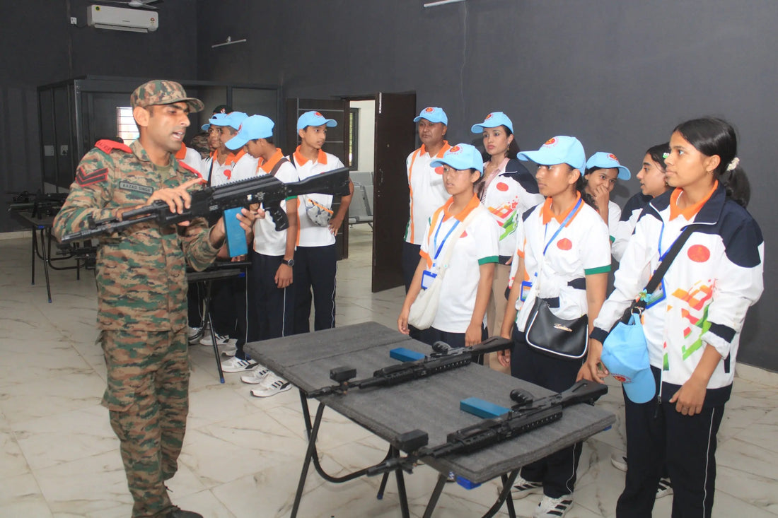 Rajputana Rifles Regimental Centre in Delhi Cantonment Hosts RIMC Cadets, Sikkim Children