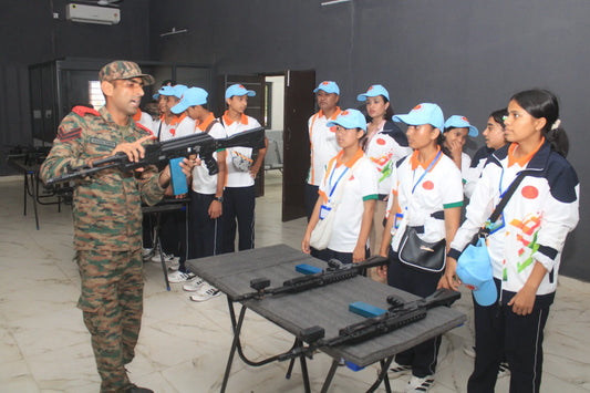 Rajputana Rifles Regimental Centre in Delhi Cantonment Hosts RIMC Cadets, Sikkim Children