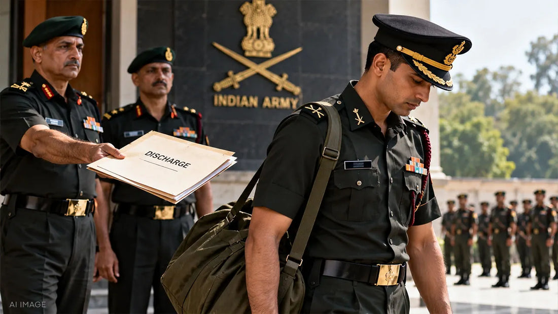 Can an Indian Army Officer Be Fired from Service?