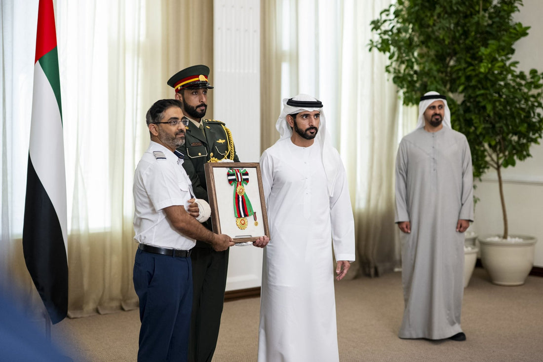 Indian Pilot Captain Smit Machchhar Honoured by UAE President for Saving 170 Lives After Co-Pilot Attack