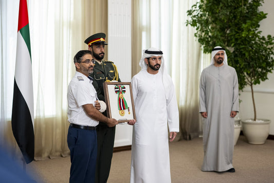 Indian Pilot Captain Smit Machchhar Honoured by UAE President for Saving 170 Lives After Co-Pilot Attack