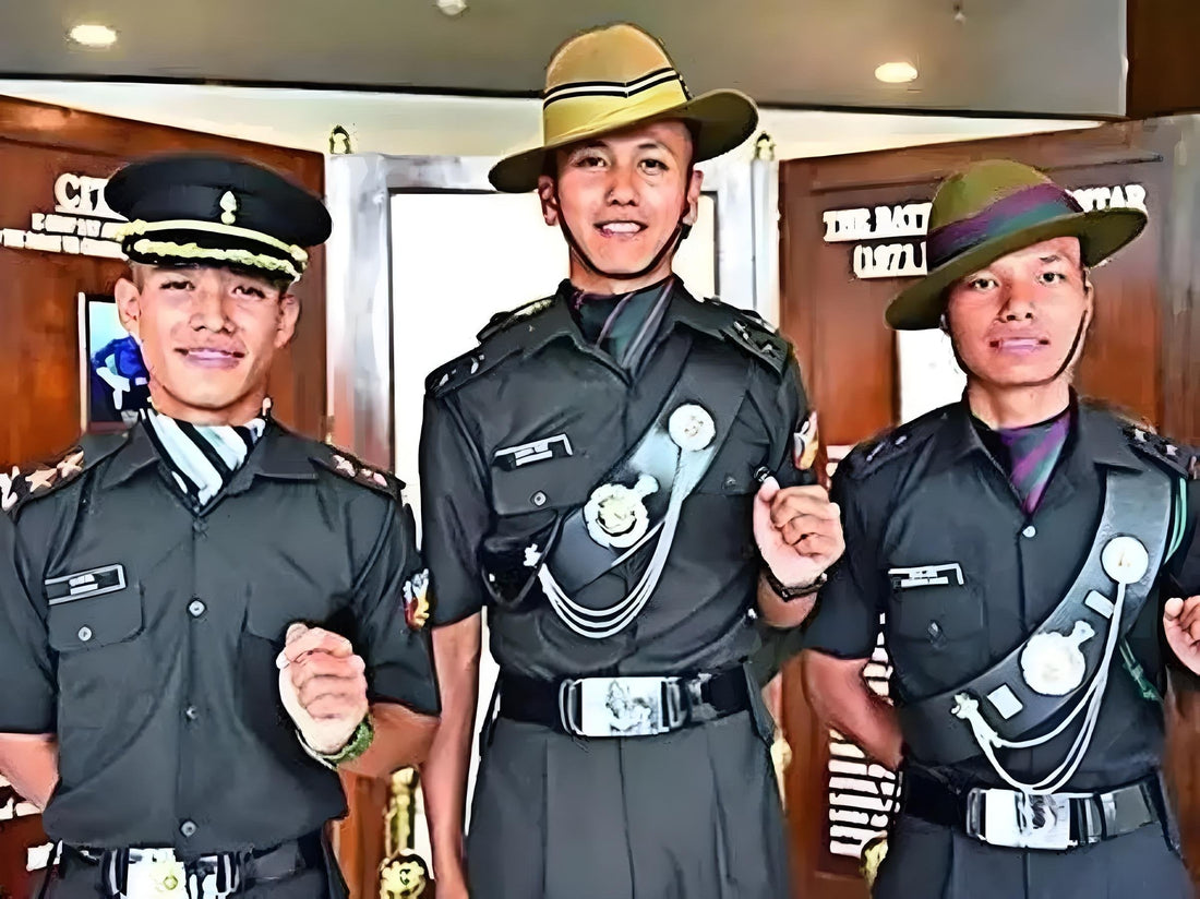 Childhood Friends from Manipur Commissioned as Indian Army Officers
