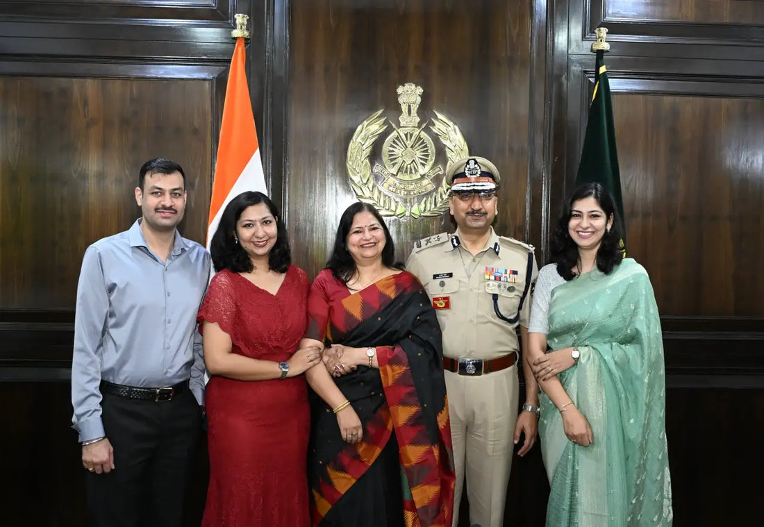 ITBP Promotes DIG Rajesh Sharma to IG at New Delhi Ceremony, DG Shatrujeet Kapur Pins Rank