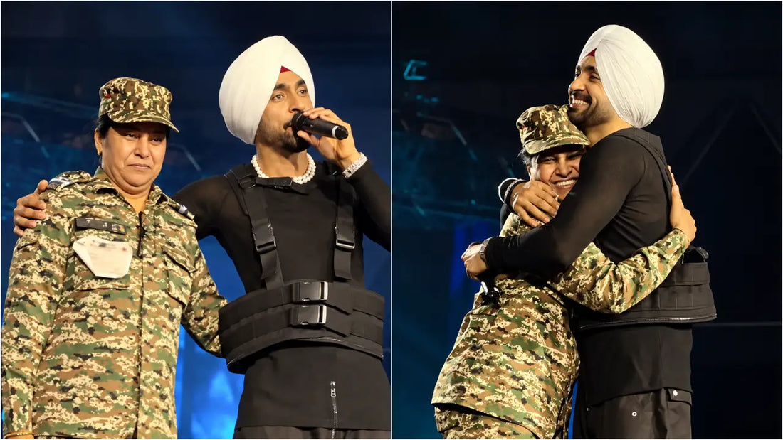Diljit Dosanjh Salutes Woman CRPF Officer at Delhi Concert, Says She Reminded Him of His Mother