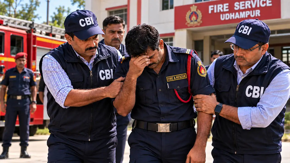 CBI arrests Udhampur fireman for allegedly taking ₹15,000 bribe for hotel fire NOC