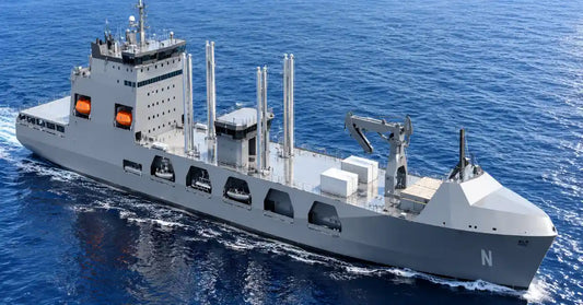 Rajnath Singh Launches Indian Navy’s First 43,500-Tonne Fleet Support Ship in Visakhapatnam