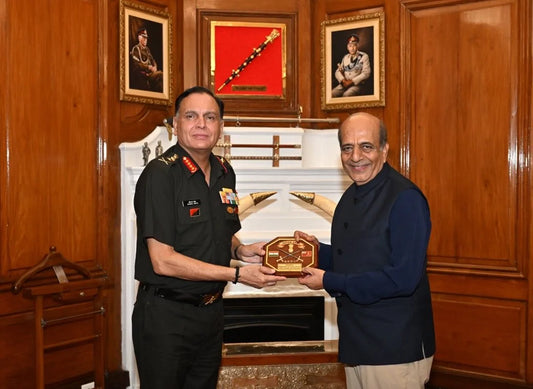 General Dhiraj Seth Meets India’s High Commissioner in Bangladesh to Bolster Defence Ties