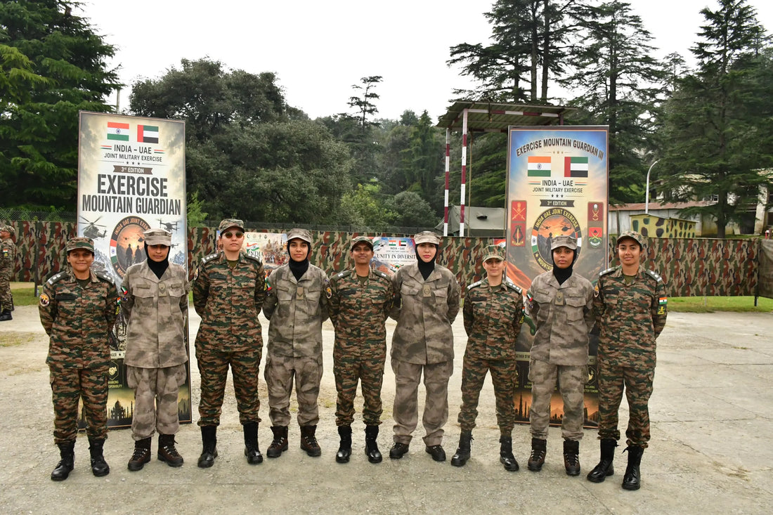 India-UAE Joint Exercise Mountain Guardian 2026 Begins at Chaubatia, Uttarakhand