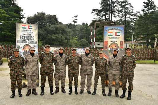 India-UAE Joint Exercise Mountain Guardian 2026 Begins at Chaubatia, Uttarakhand