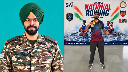 Army Havildar Gurdev Singh, Who Lost Leg in Uri Mine Blast, Wins Para Rowing Silver