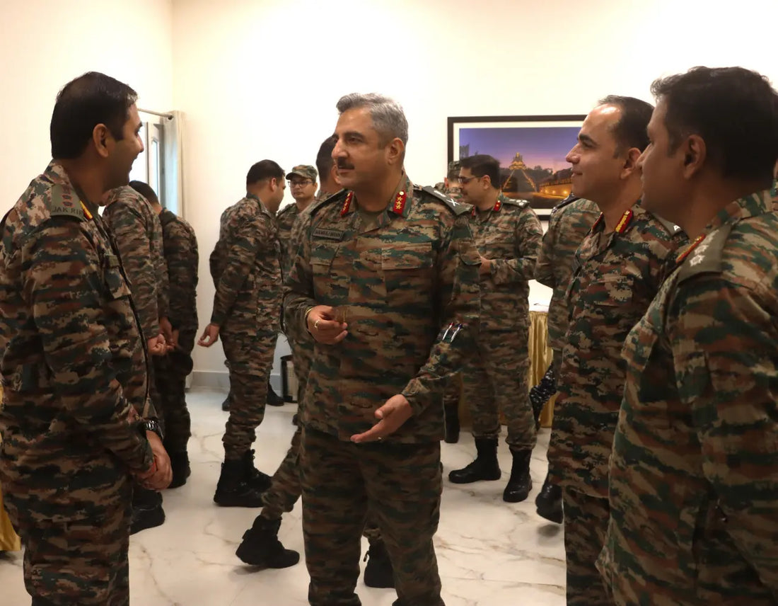Higher Command Course Officers Get Operational Briefing at Trishakti Corps HQ