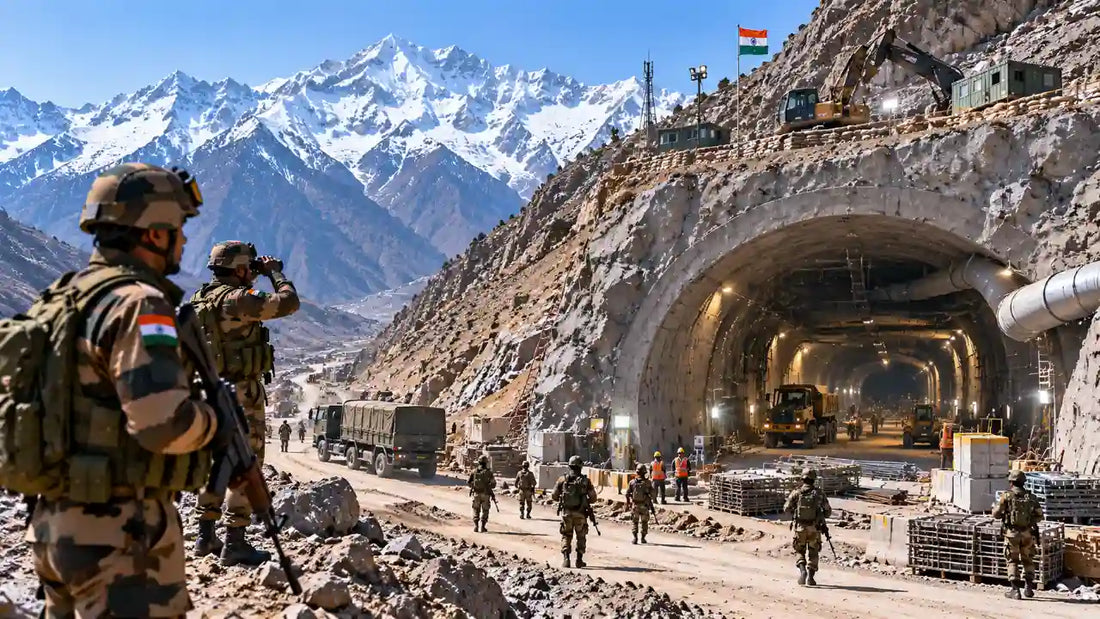 Indian Army Launches 19 Underground Protection Projects Along China and Pakistan Borders