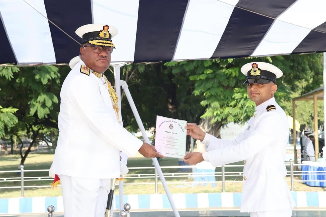 40 Indian Navy Electrical Officers Graduate from 95-Week Specialisation Course at INS Valsura, Jamnagar