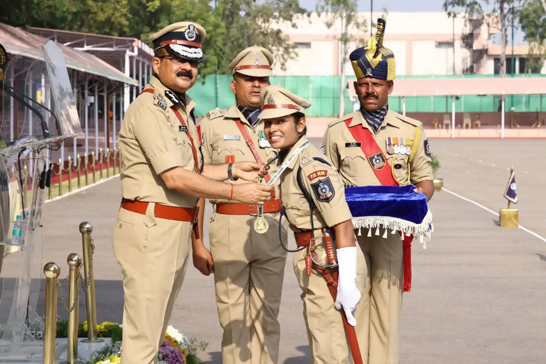 Gujarat-Cadre IPS Probationer Kuhoo Garg Wins Best Drill Medal at SVPNPA Hyderabad
