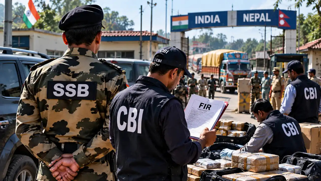 CBI Files FIR Against Ex-SSB Officer Amit Over Alleged Smuggling Nexus ...