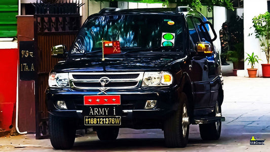 Why the Indian Army Chief’s Car Has 4 Stars?