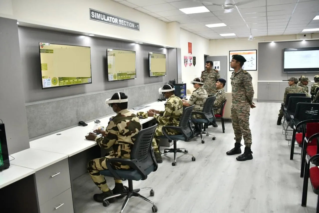 Indian Army Trains CISF Personnel at Jaipur Airport in QRT and Drone Operations