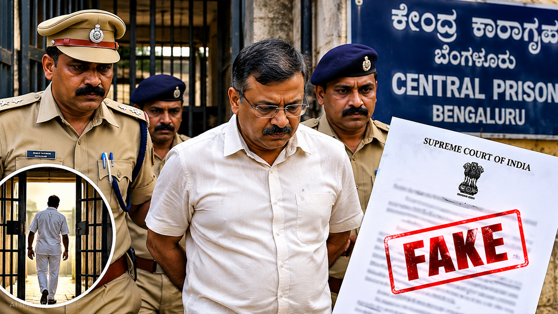 Karnataka Prisons DIG M. Somashekar Arrested for Allegedly Helping Convict Escape on Fake Supreme Court Order