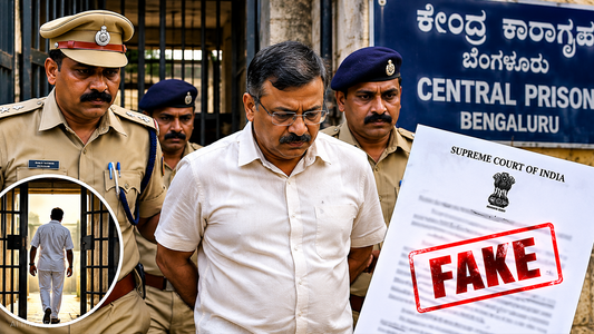 Karnataka Prisons DIG M. Somashekar Arrested for Allegedly Helping Convict Escape on Fake Supreme Court Order