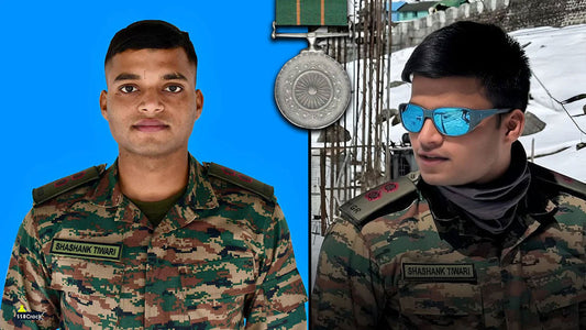 Meet Lieutenant Shashank Tiwari: Who Laid Down His Life to Save a Fellow Soldier Earns Kirti Chakra