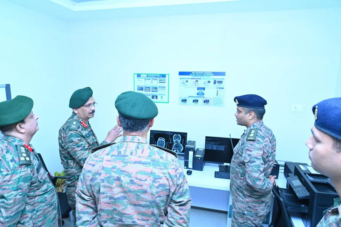 Lt Gen C G Muralidharan Reviews Military Hospital Secunderabad Healthcare Infrastructure, Readiness