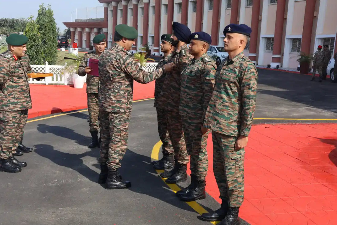 Lt Gen Rajesh Pushkar Reviews Bhopal Military Station Readiness, Drone Ecosystem with IISER Bhopal