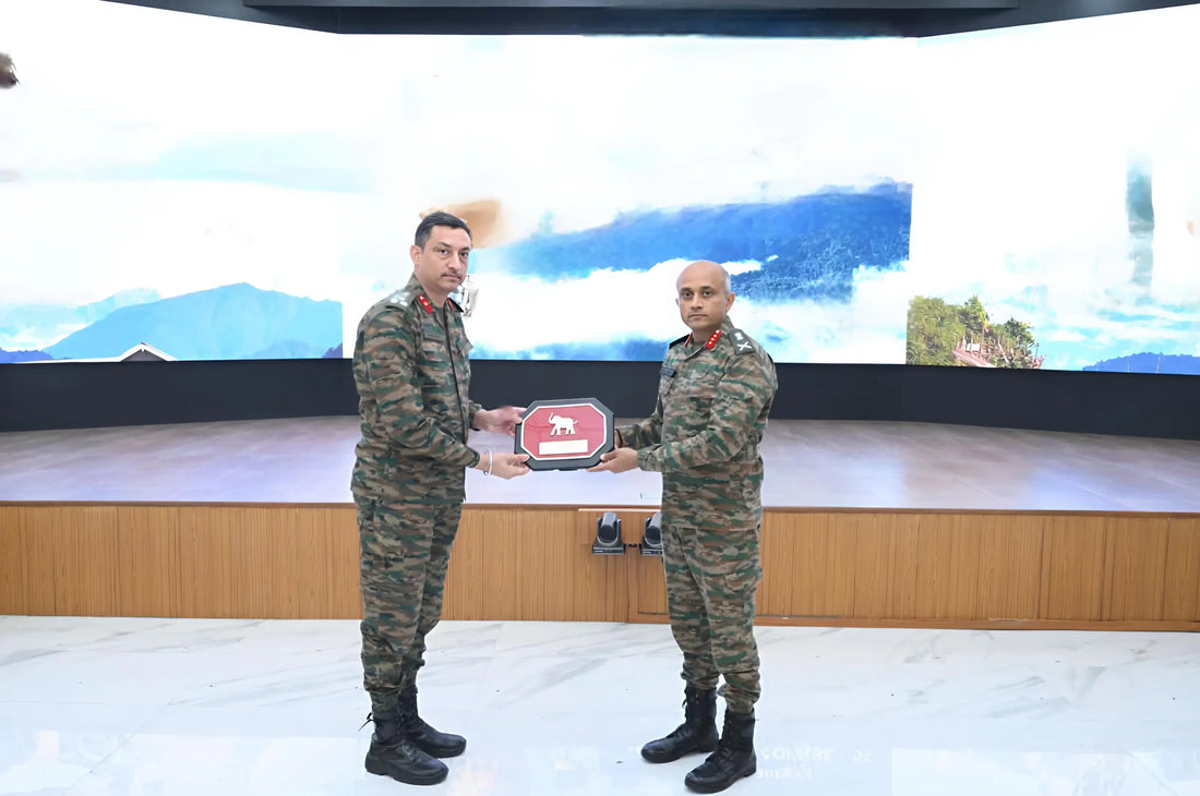 Lt Gen Neeraj Shukla Briefs Higher Command Course Officers on Eastern Theatre in Tezpur