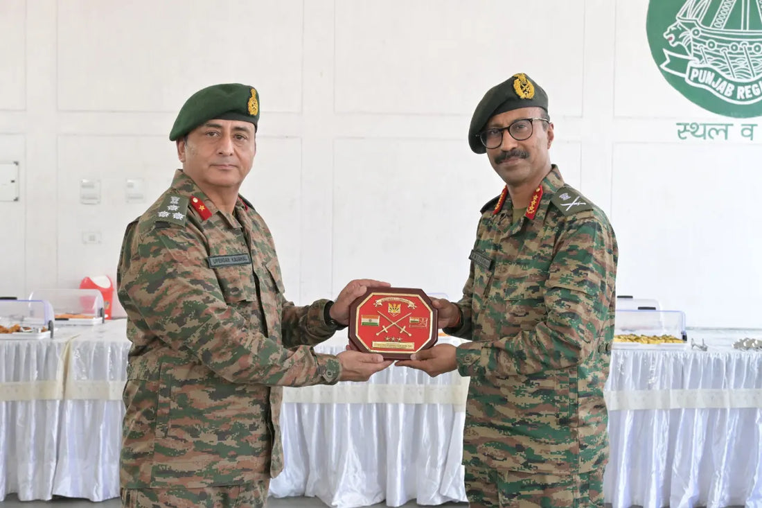 Lt Gen VMB Krishnan Reviews Agniveer Training at Punjab Regimental Centre in Ramgarh