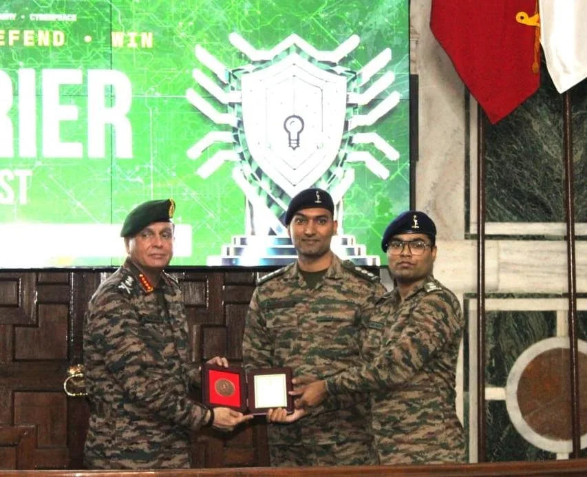 MCTE Officers from Mhow Win AI Kavach at Indian Army Terrier Cyberquest 2026
