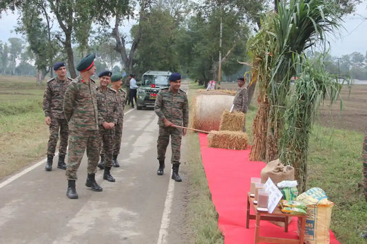 Maj Gen IS Gill Reviews Training, Veterinary Care at Saharanpur Remount Depot