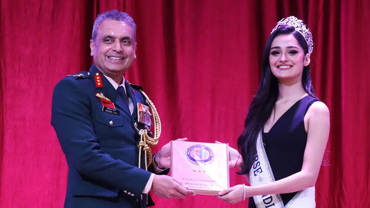 Meet Manika Vishwakarma: Former NCC Cadet and Miss Universe India 2025 Inspires Cadets at the NCC Republic Day Camp