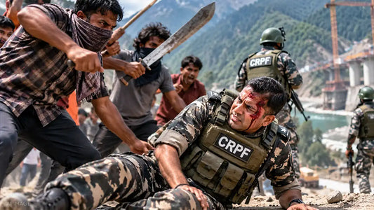 CRPF Assistant Commandant Grievously Injured as Mob Attacks Siang Dam Survey in Arunachal Pradesh