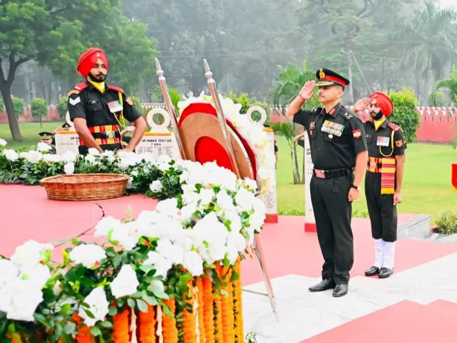 Major General Ajay Kumar Singh Reviews Agniveer Training at Sikh Regimental Centre, Ramgarh