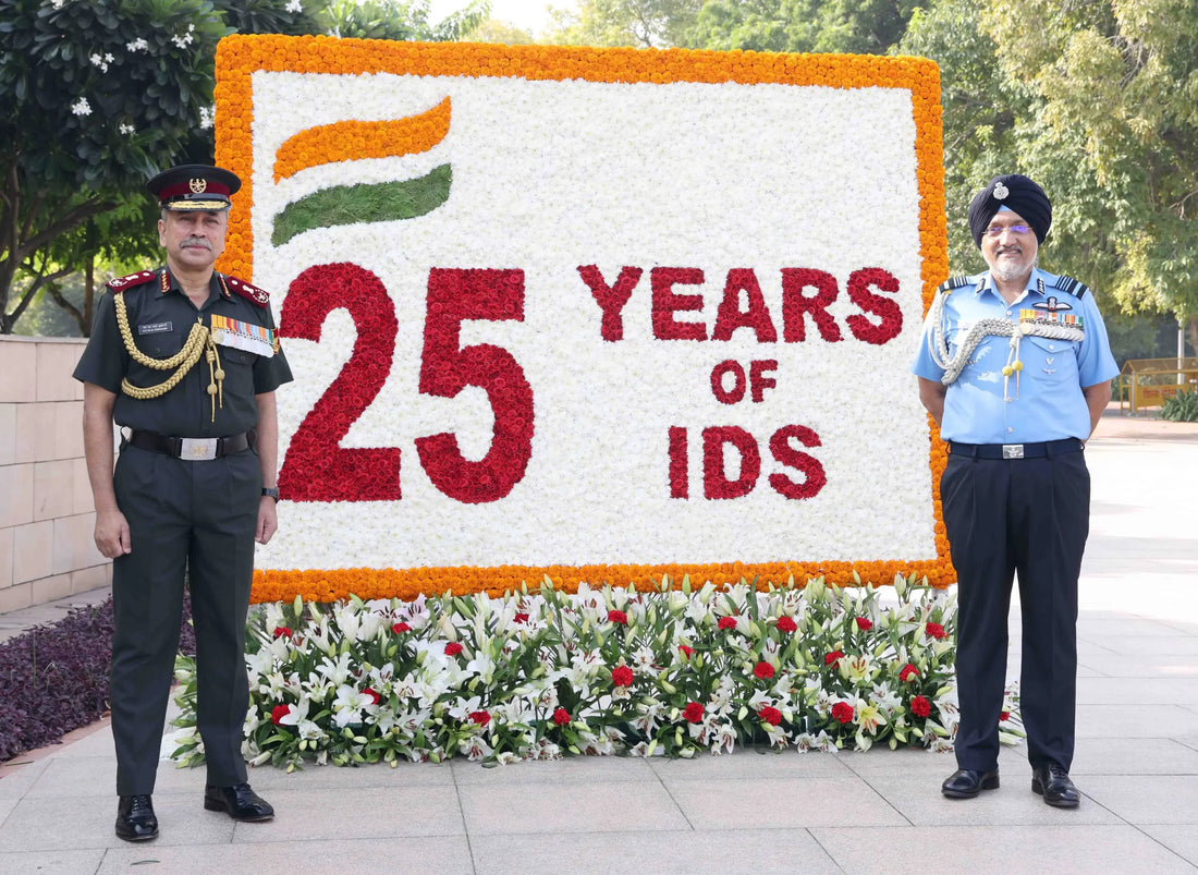 HQ Integrated Defence Staff Celebrates Silver Jubilee, Reaffirms Push for Tri-Service Integration