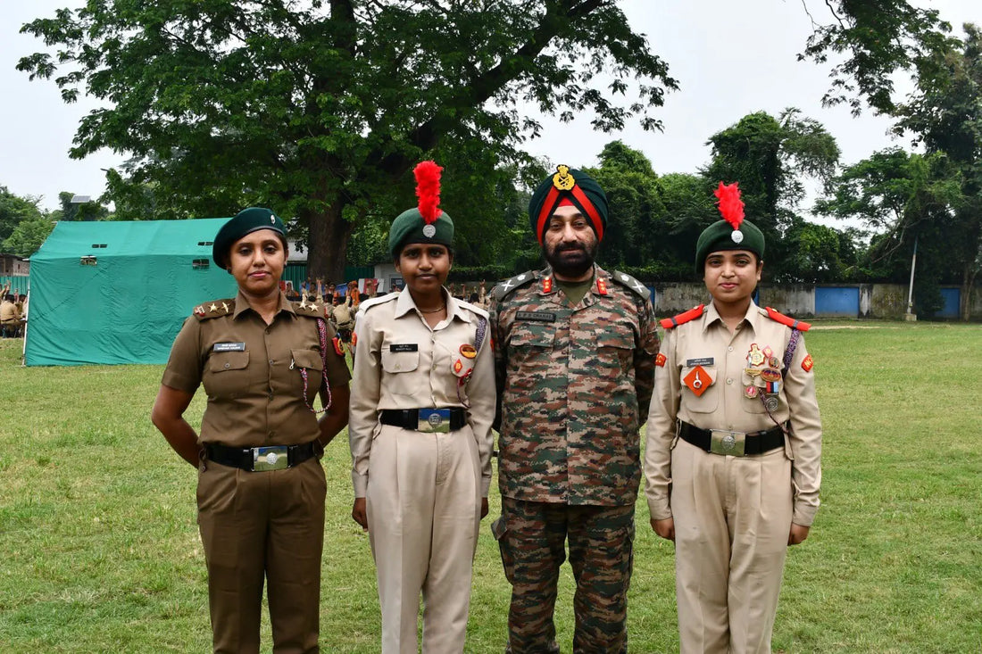 ADG NCC West Bengal and Sikkim Inspects Republic Day Preparations at Kalyani Camp