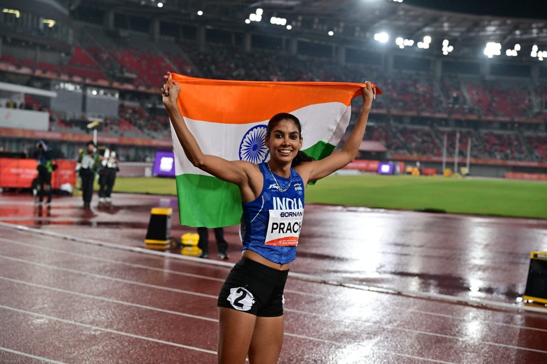 Prachi Choudhary wins bronze in women’s 400m at Asian Games 2026