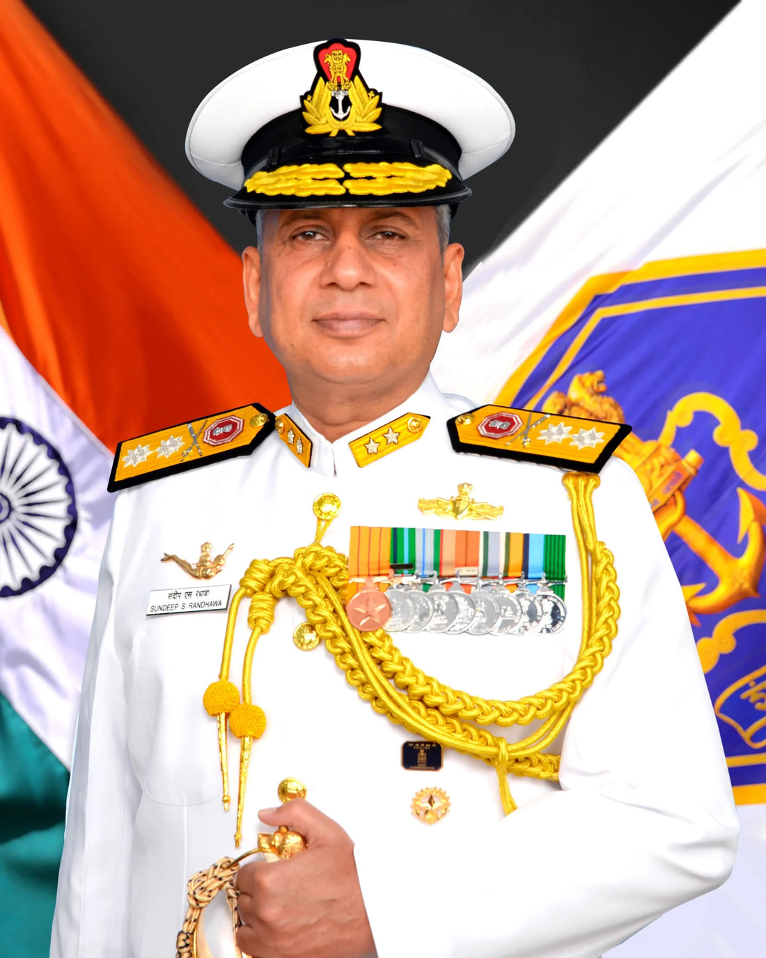 Rear Admiral Sundeep S Randhawa Takes Over as 28th Flag Officer Sea Training