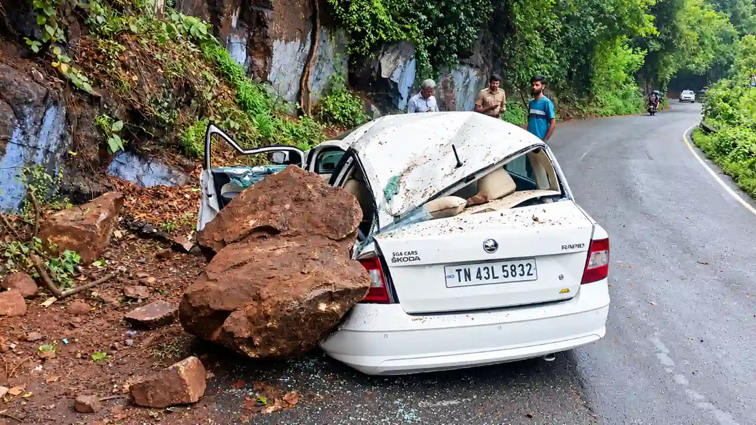 Retired IAF Officer B. Krishnamurthy Killed as Boulder Hits Car in Nilgiris