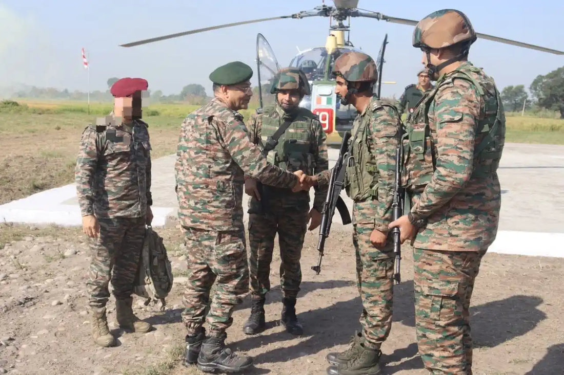 Lt Gen Pushpendra Singh Leads Shastra Pujan, Reviews Readiness in Jammu Sector on Dussehra