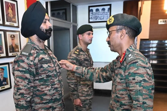 Lt Gen VMB Krishnan Reviews Agniveer Training, Infrastructure at Sikh Regimental Centre