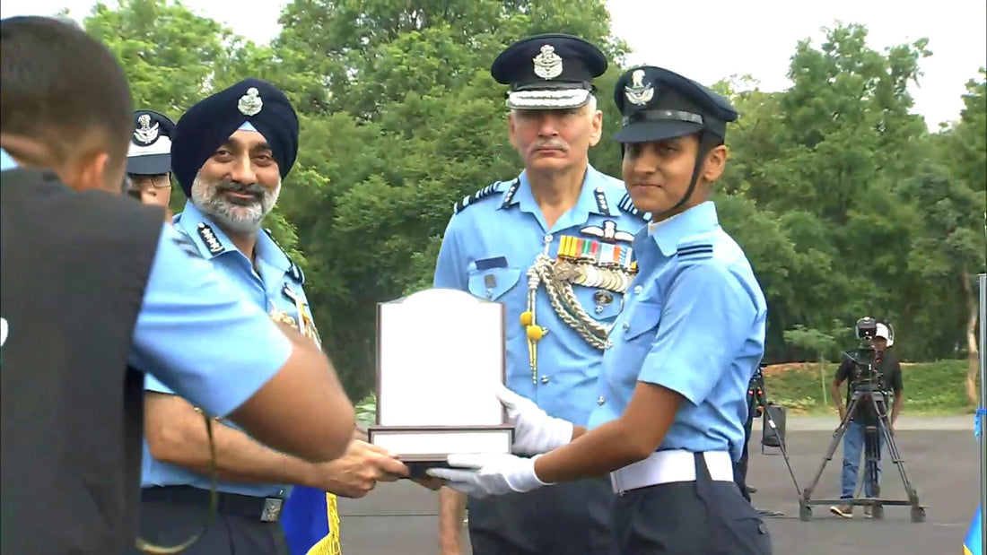 Indian Air Force Academy Passing Out Parade 14 June 2025 Pictures and Video